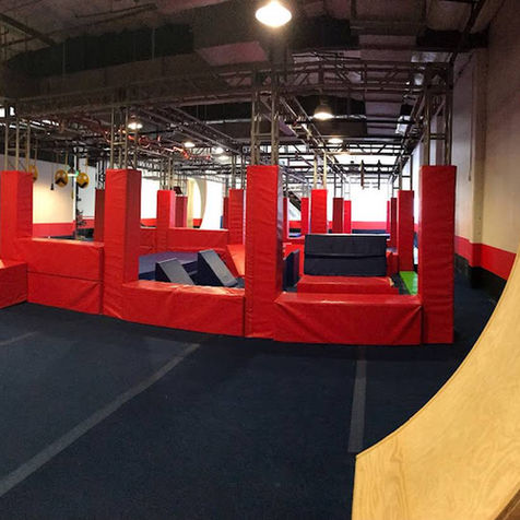 View #2 of different obstacles in gym
