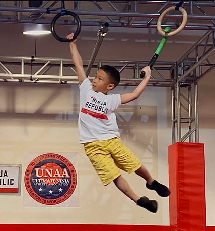 San Mateo ninja warrior gym for kids