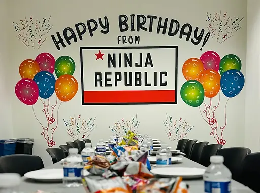 Ninja Republic | Ninja Warrior Birthday Party | San Mateo, CA
