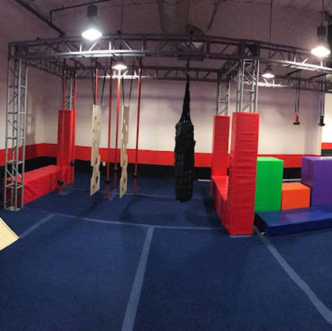 View #1 of different obstacles in gym